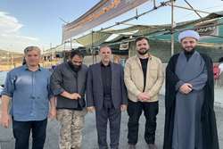 بازدید میدانی مدیرکل بنیاد شهید کردستان از مواکب خدمت‌رسان به زائران؛ سلام شهید؛ تجلی ایثار در مسیر خدمت