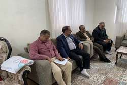 دیدار مدیرکل بنیاد شهید کردستان در راستای رسیدگی به مسائل خانواده‌های معظم شهدا
