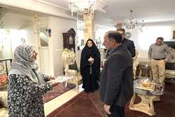 تجلیل مدیرکل بنیاد شهید کردستان از صبر و فداکاری همسران شهدای کارمند