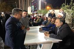  برپایی میز خدمت بنیاد شهید در میعادگاه همبستگی و اقتدار مردمی
