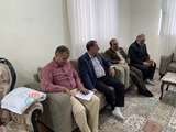 دیدار مدیرکل بنیاد شهید کردستان در راستای رسیدگی به مسائل خانواده‌های معظم شهدا