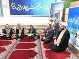 حضور سرزده مدیرکل بنیاد شهید کردستان در بنیاد شهید شهرستان سنندج