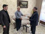تجلیل مدیرکل بنیاد شهید کردستان از ایثارگری خانواده های شهیدان اسدالله خانی بیگ زاده و محمد صفری
