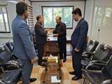 دیدار مدیرکل بنیاد شهید کردستان با فرزند شهید گلاله دلیری در سقز