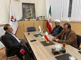 مدیرکل بنیاد شهید کردستان با کارکنان بنیاد شهید بیجار دیدار کرد